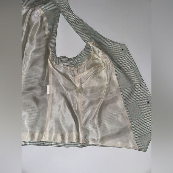 Zara Structured Plaid Vest - Picture 12 of 15